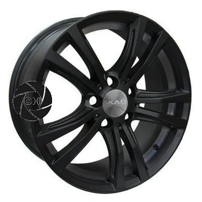 8x18/5x120 ET34 D72,6 Мюнхен (КЛ306) Черный бархат