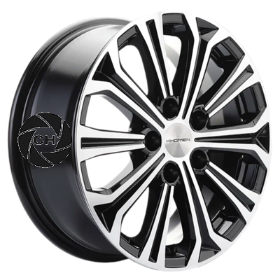 6,5x16/5x108 ET50 D63,3 KHW1610 (Focus) Black-FP