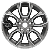 7x17/5x112 ET45 D57,1 KHW1713 (Karoq) F-Silver